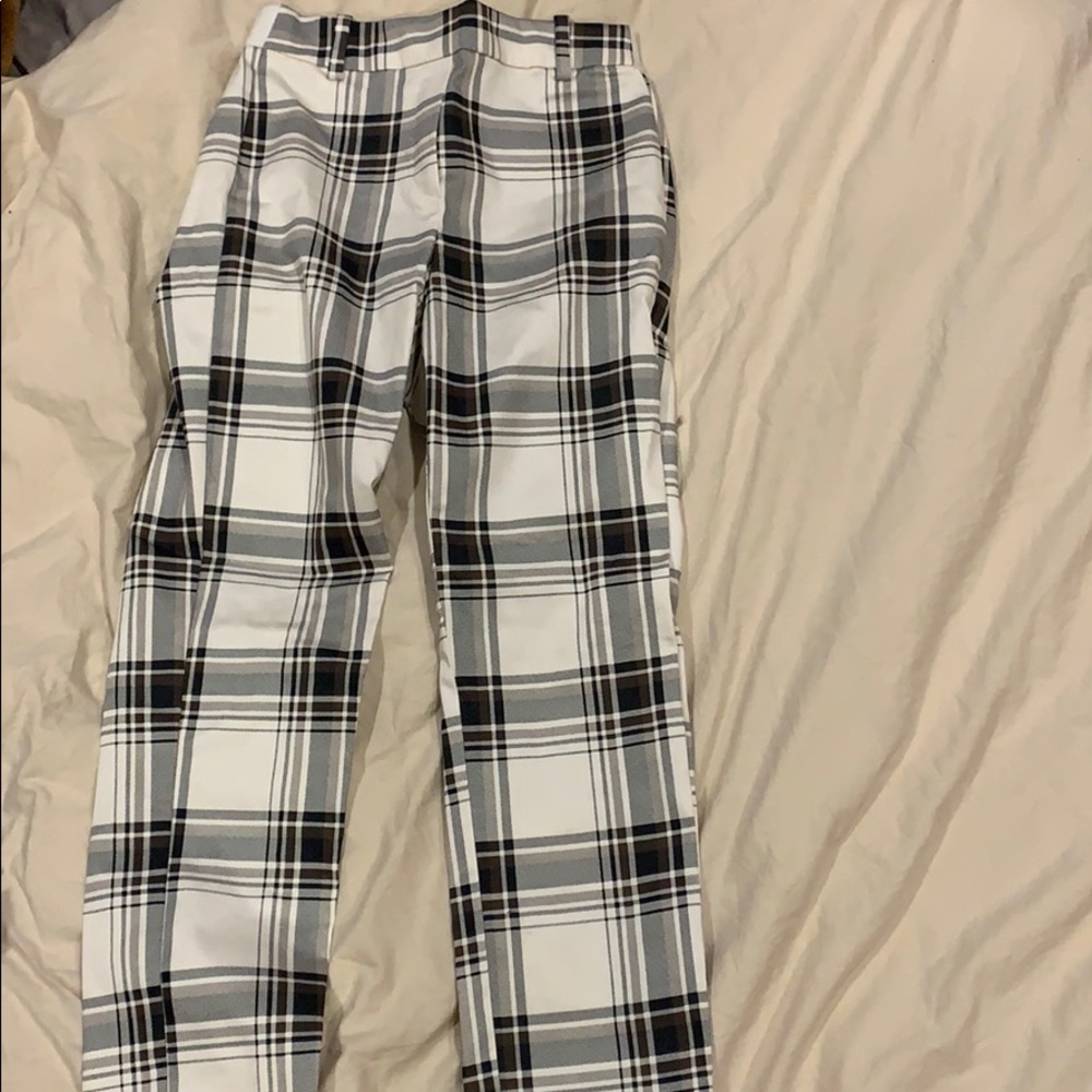 straight stretchy pants